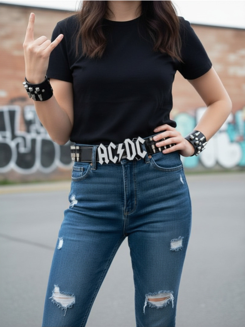 Bullet AC/DC Rock Belt