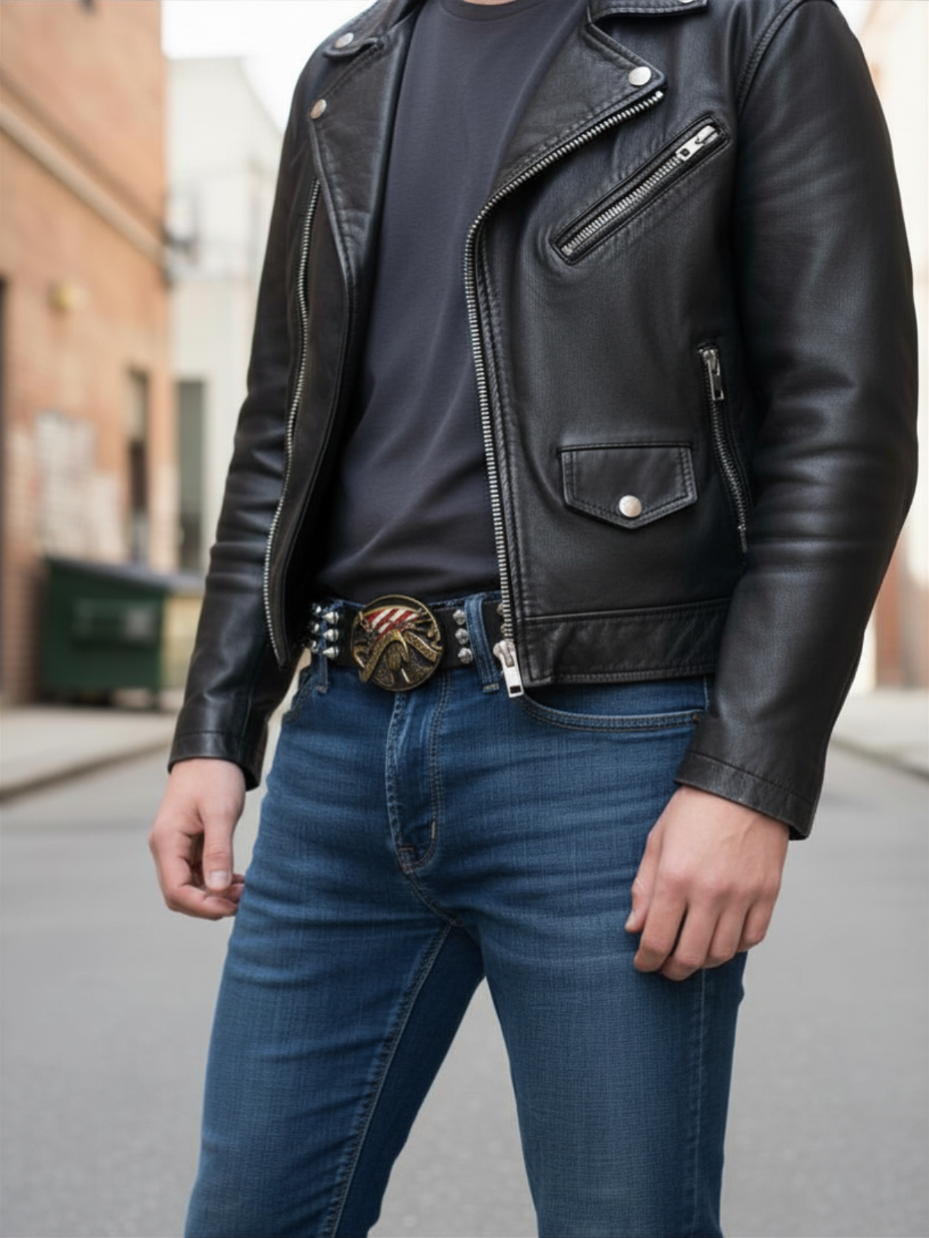 American Tree Spiked Belt