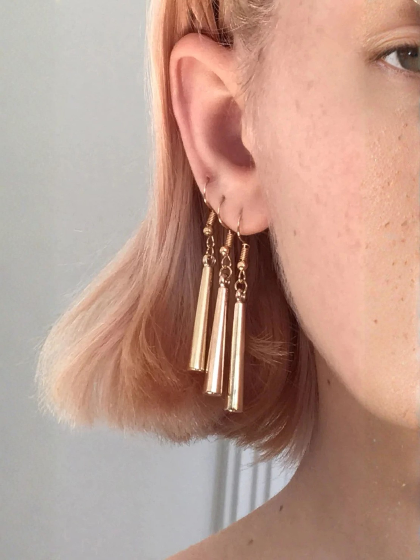 Zoro Gold Anime Cosplay Earrings