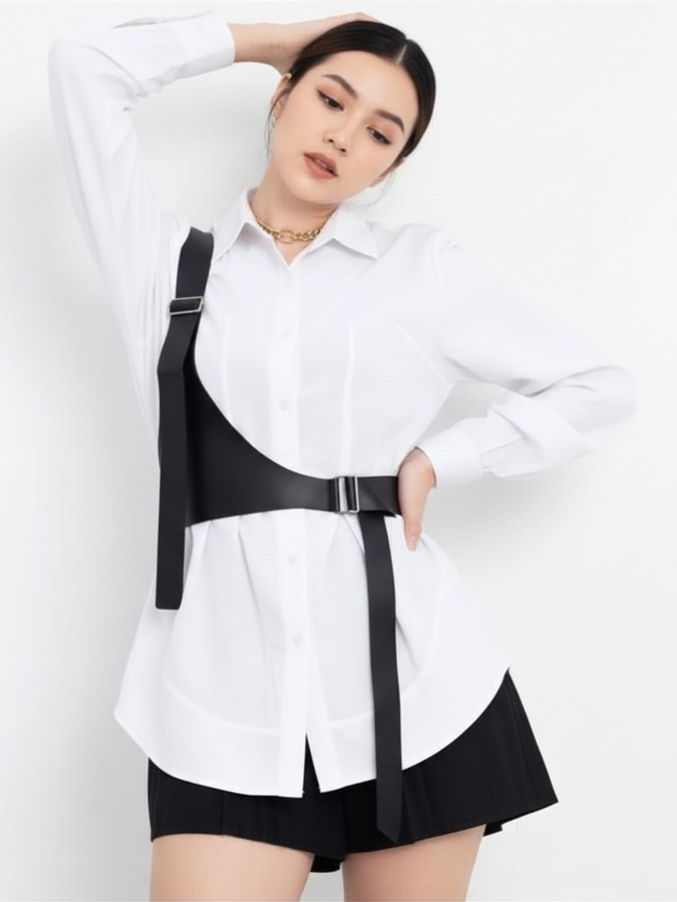 Shoulder Harness Belt Corset
