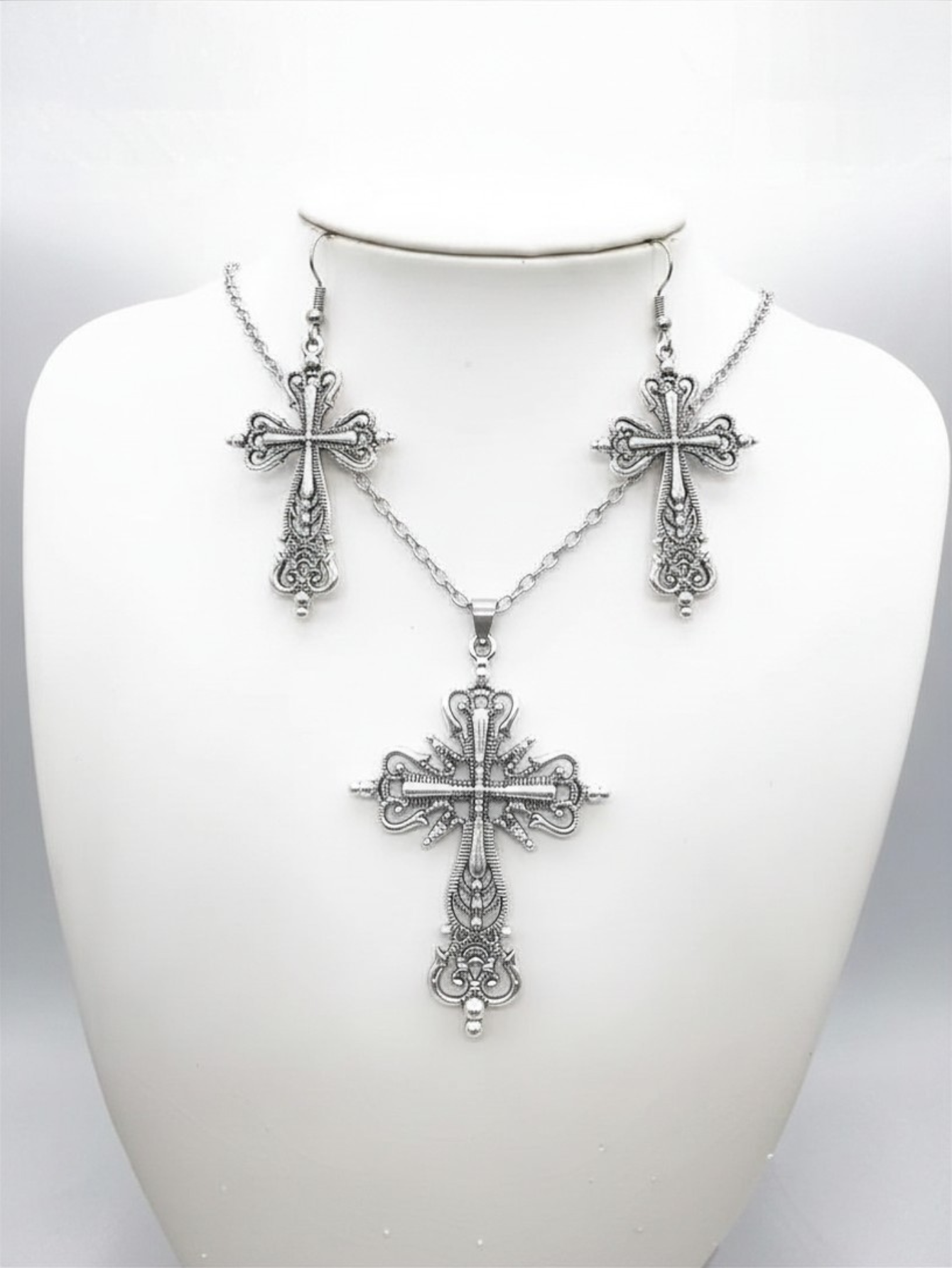 Cross Minimal Earrings