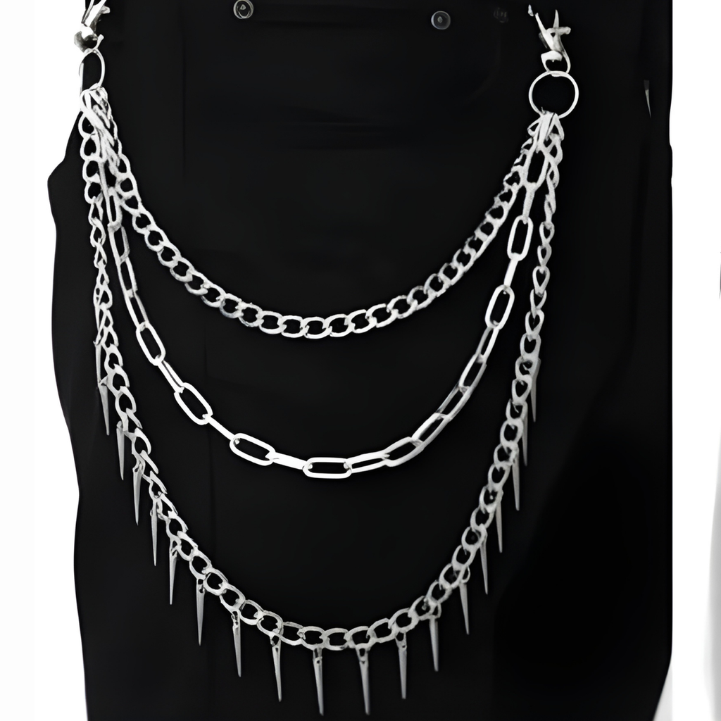 Spiked Shoulder Necklace