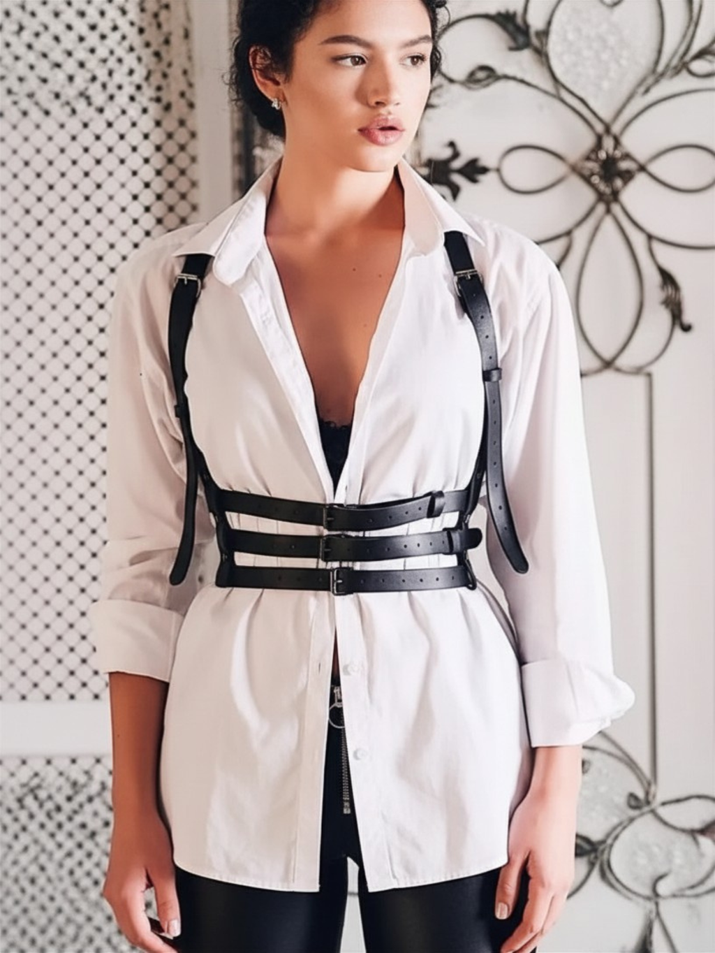 Harness 3 Row Strappy Belt