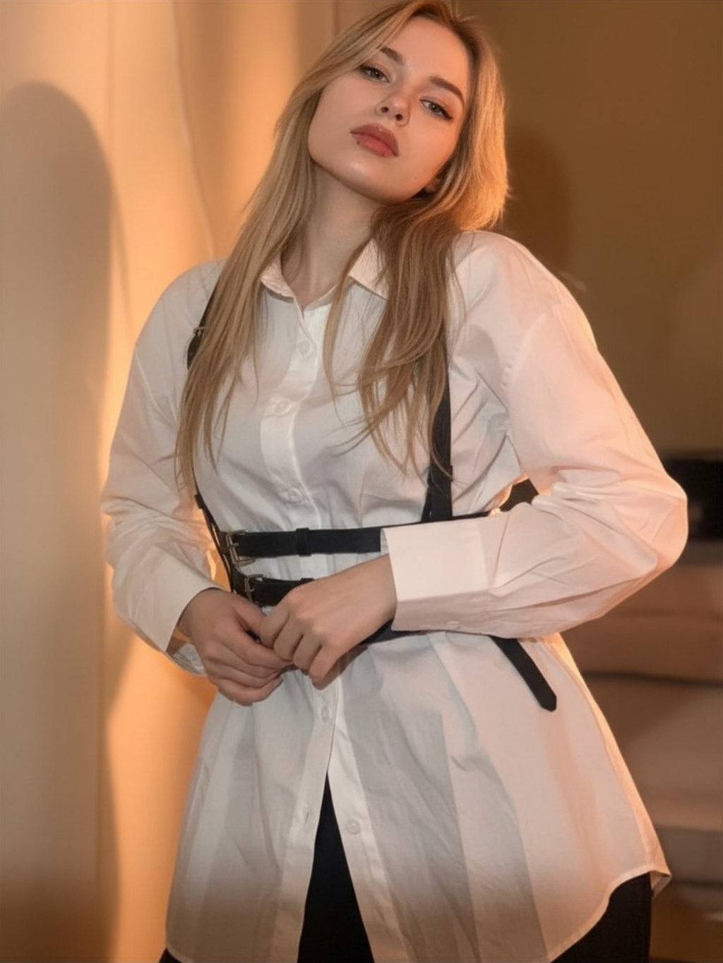 Harness 3 Row Strappy Belt