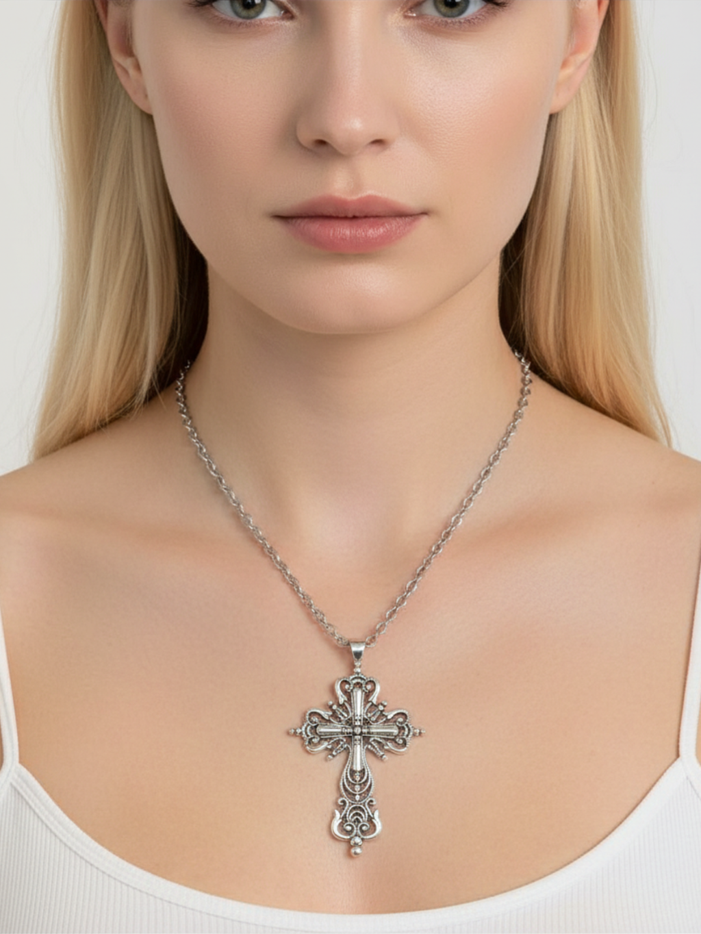 Cross Minimal Earrings