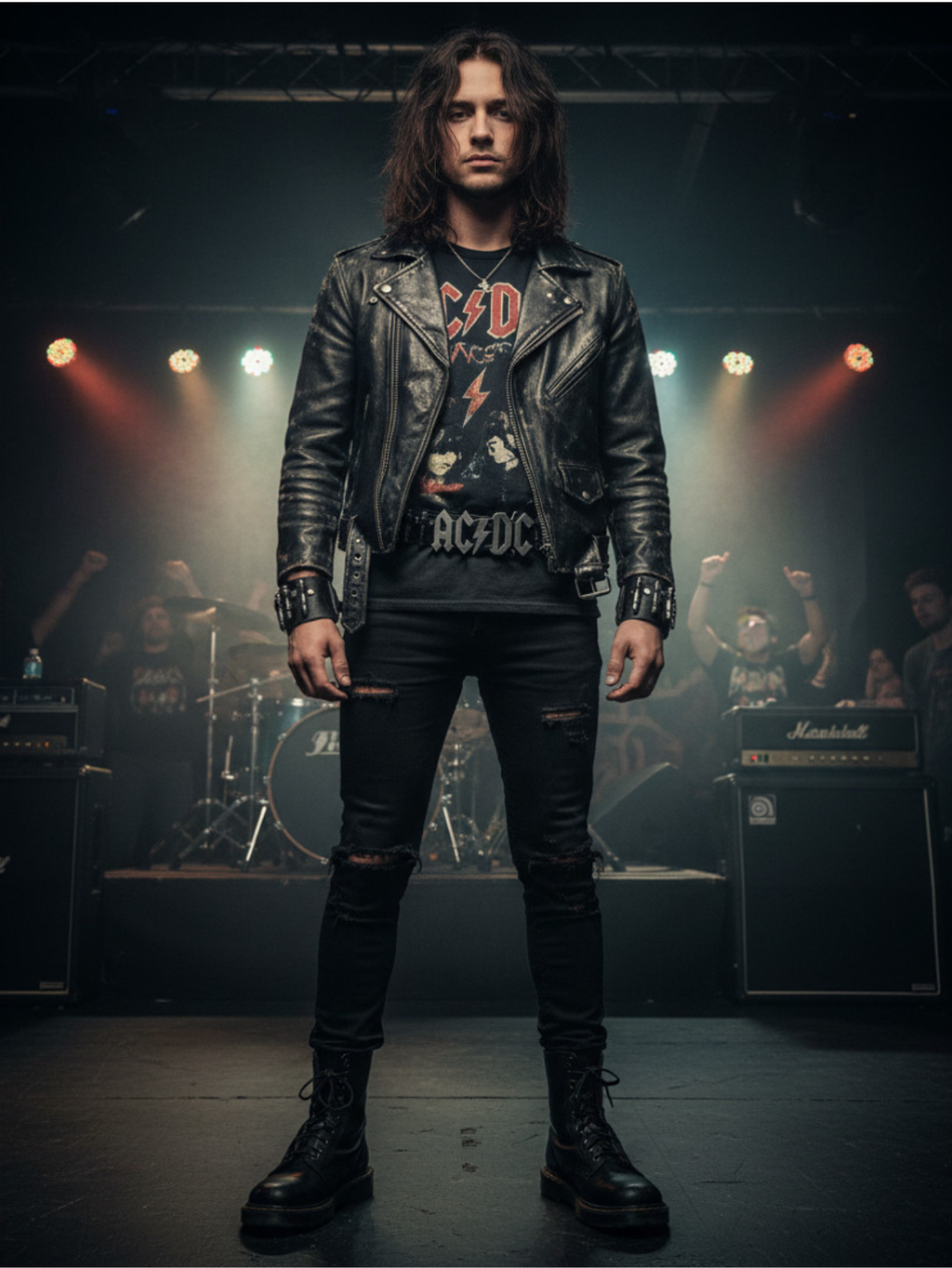 Bullet AC/DC Rock Belt