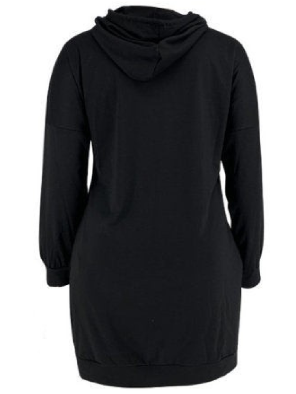 Plus Size Letter Hoodie