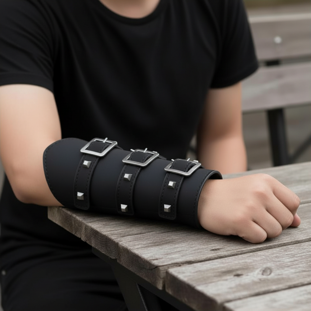 Gauntlet Leather Bracer