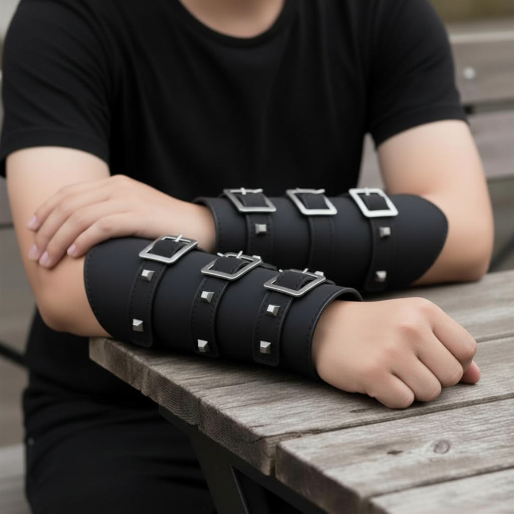 Gauntlet Leather Bracer