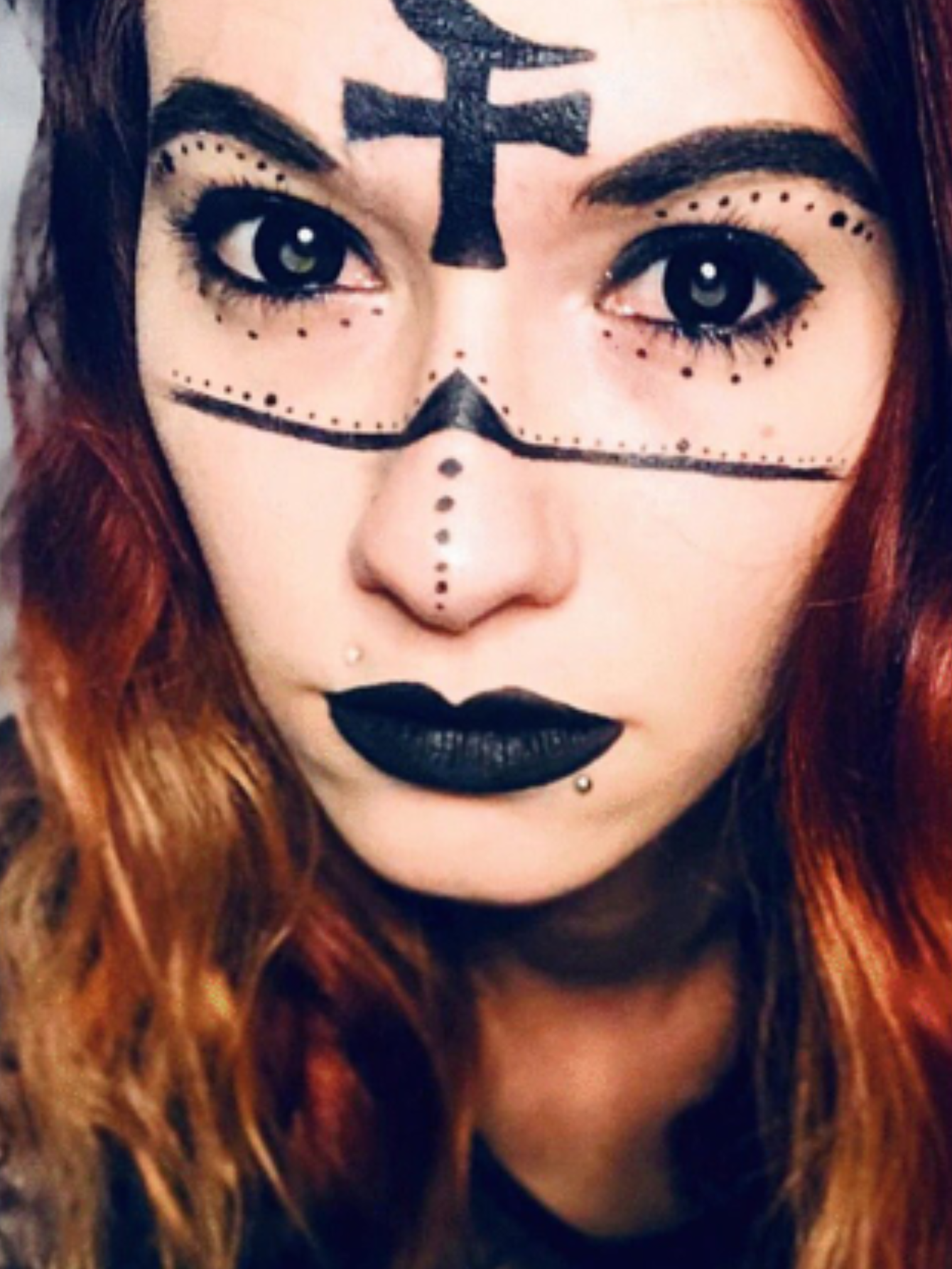 Black Big Eye Contact Lense