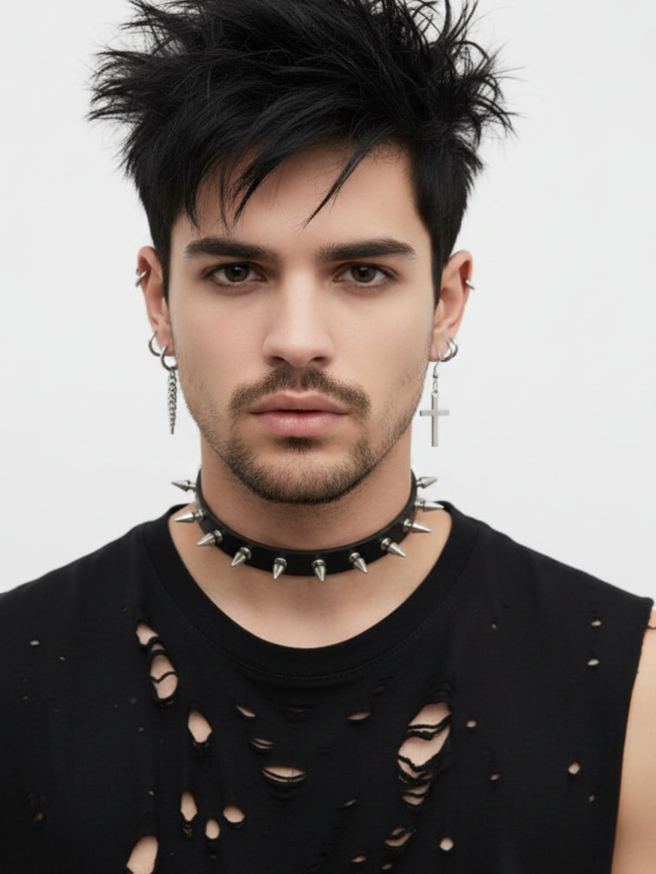 Cross Minimal Earrings