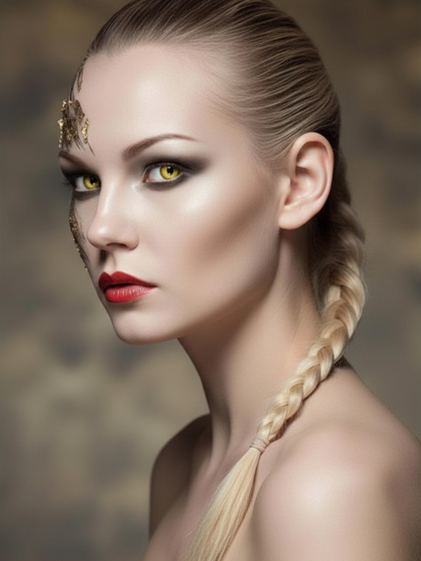 Yellow Contact Lense