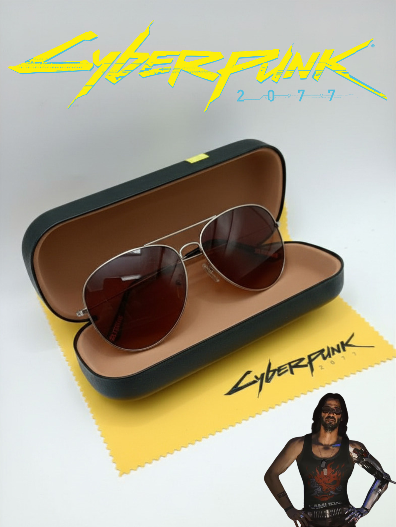 Cyberpunk 2077 Johnny Silverhand Sunglasses