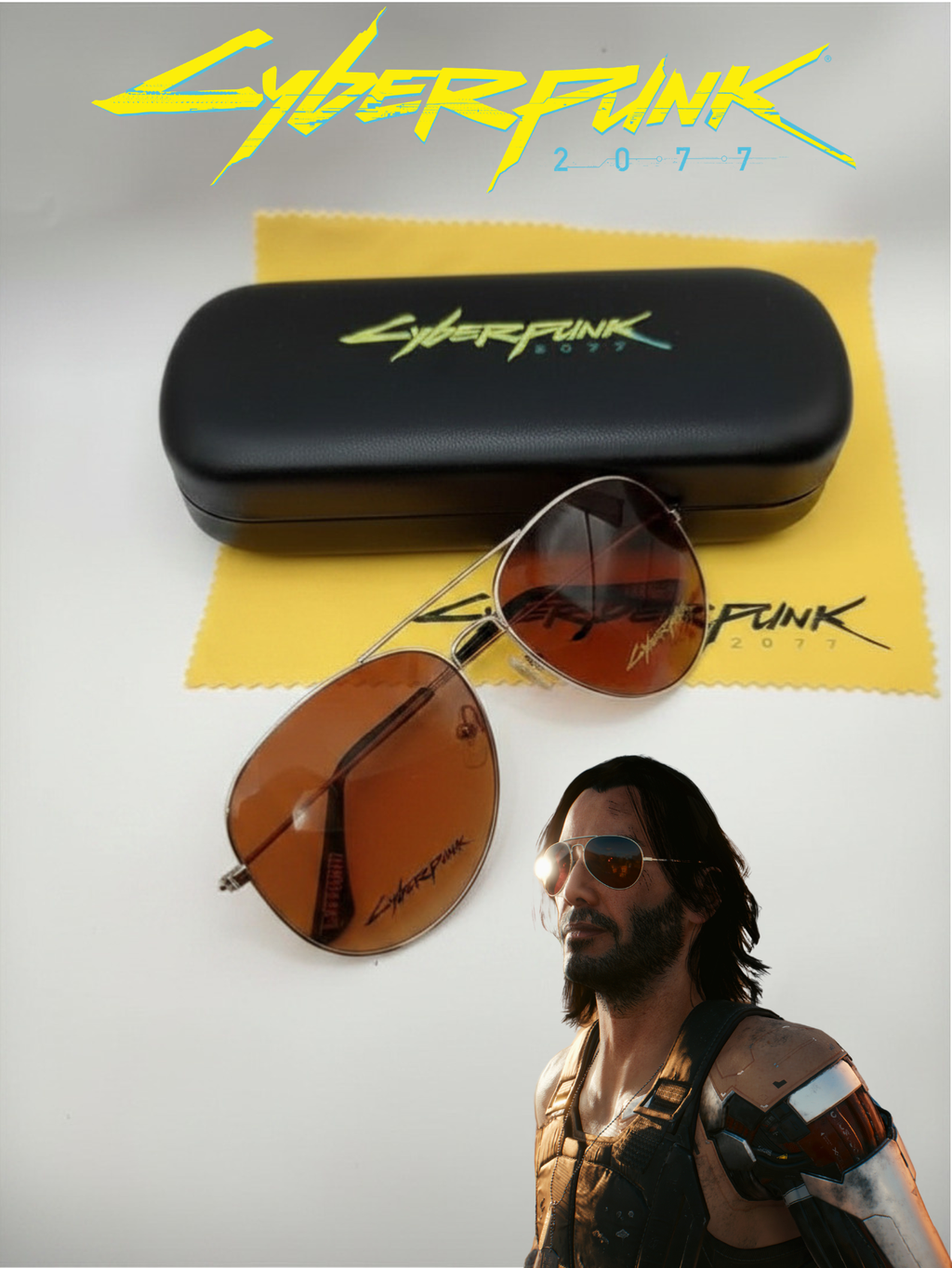 Cyberpunk 2077 Johnny Silverhand Sunglasses