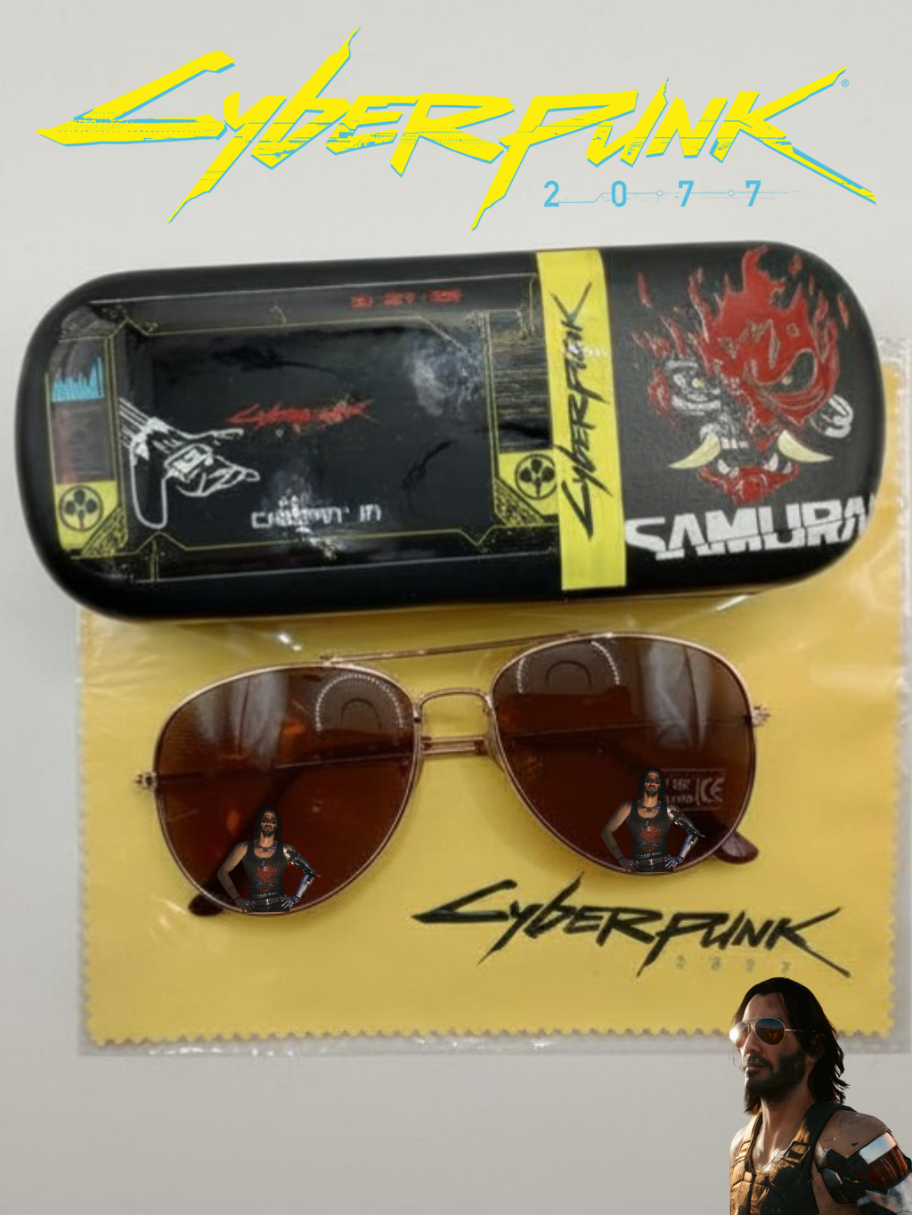 Johnny Silverhand Sunglasses Cyberpunk 2077