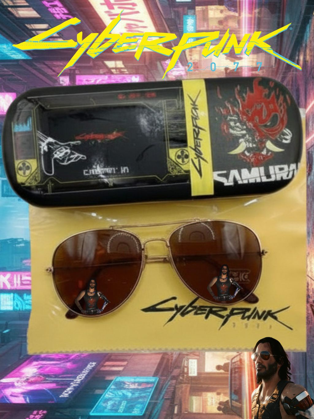 Johnny Silverhand Sunglasses Cyberpunk 2077