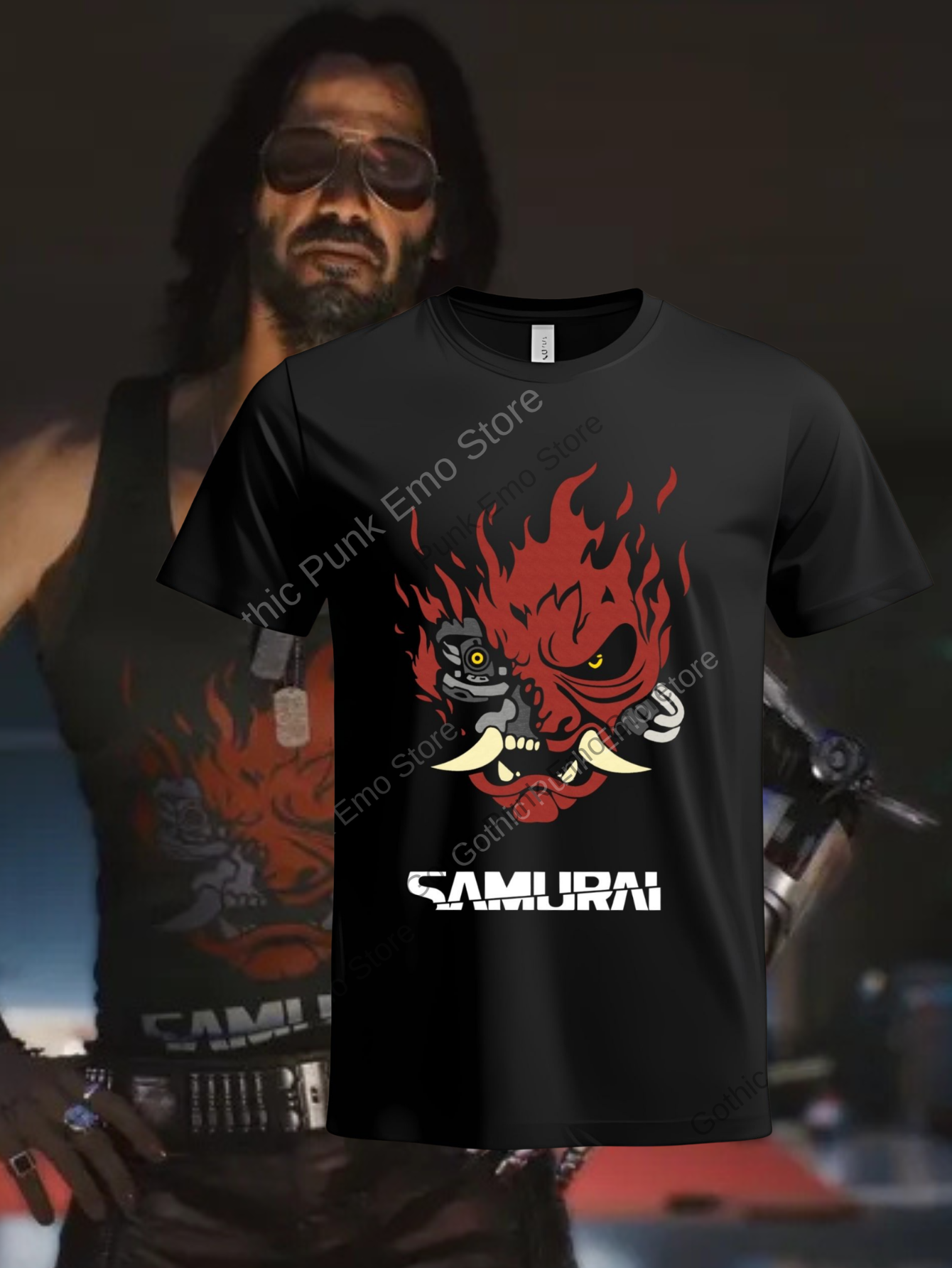 Johnny Silverhand Cyberpunk 2077 Shirt