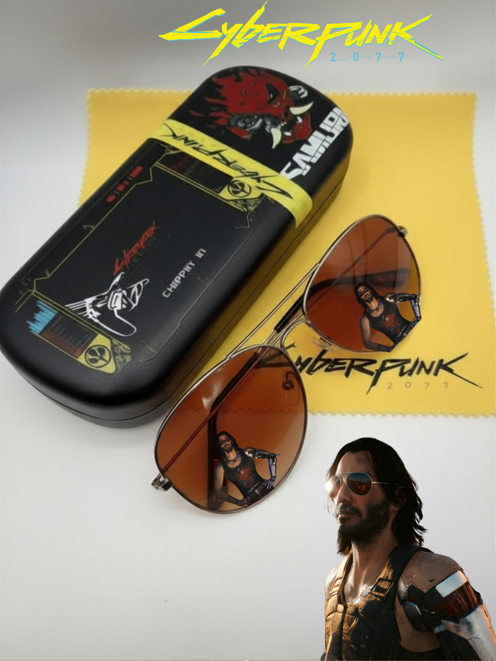 Cyberpunk 2077 Johnny Silverhand Sunglasses