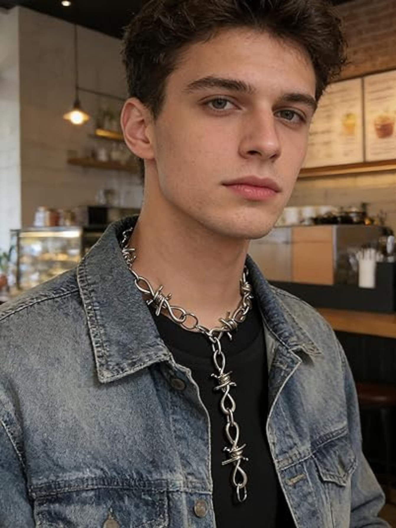 Barbed Wire Necklace