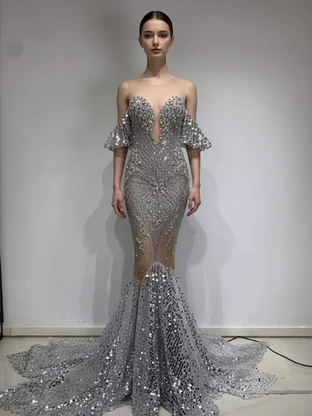 Diamond Sequince Gown