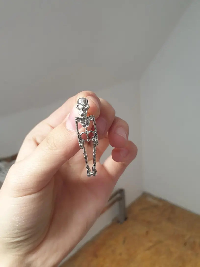 Gothic Skeleton Earrings