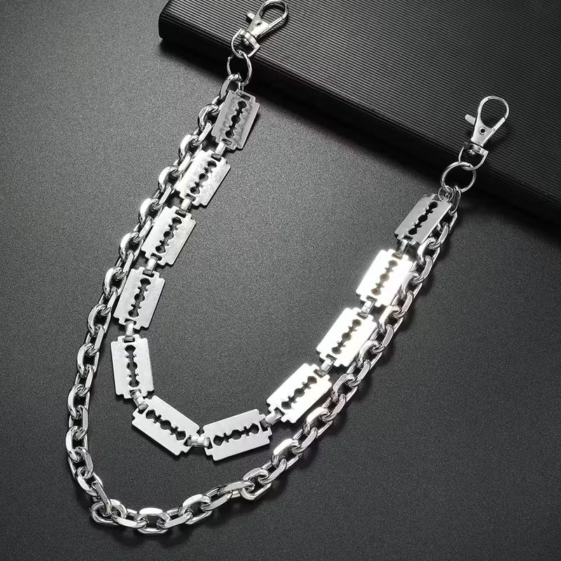 Razor Blade Earrings