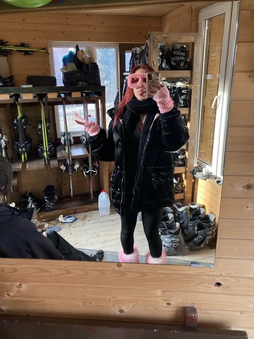 Fur Winter Sunglasses