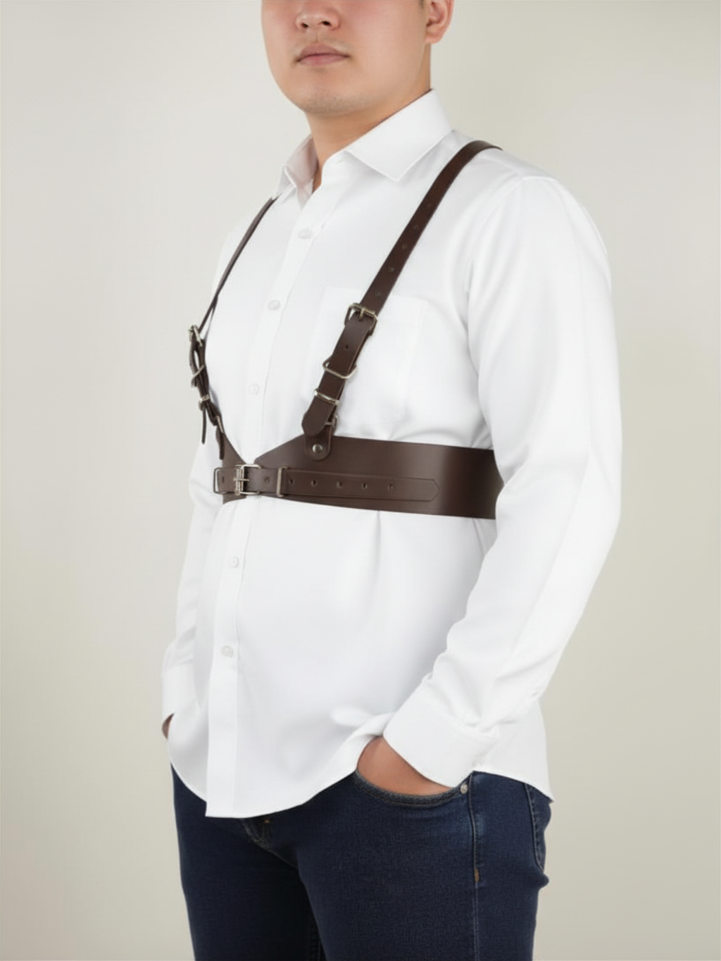 Plus Size Harness Belt Corset