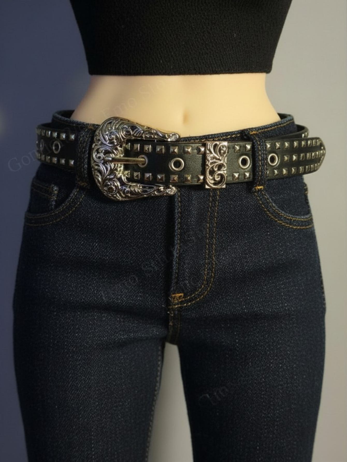 Rivet Studded Belt