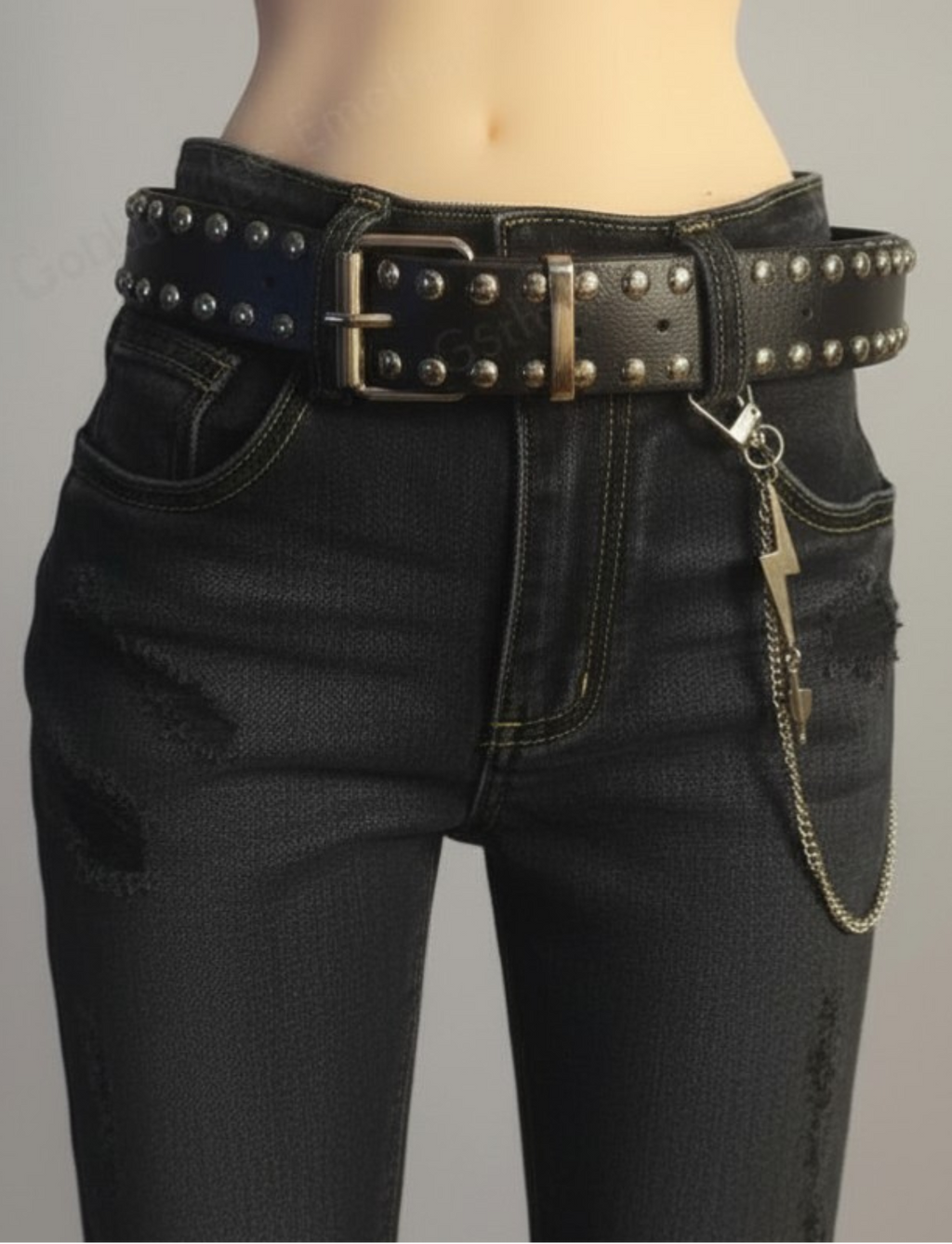 Rivet Star Studded Belt
