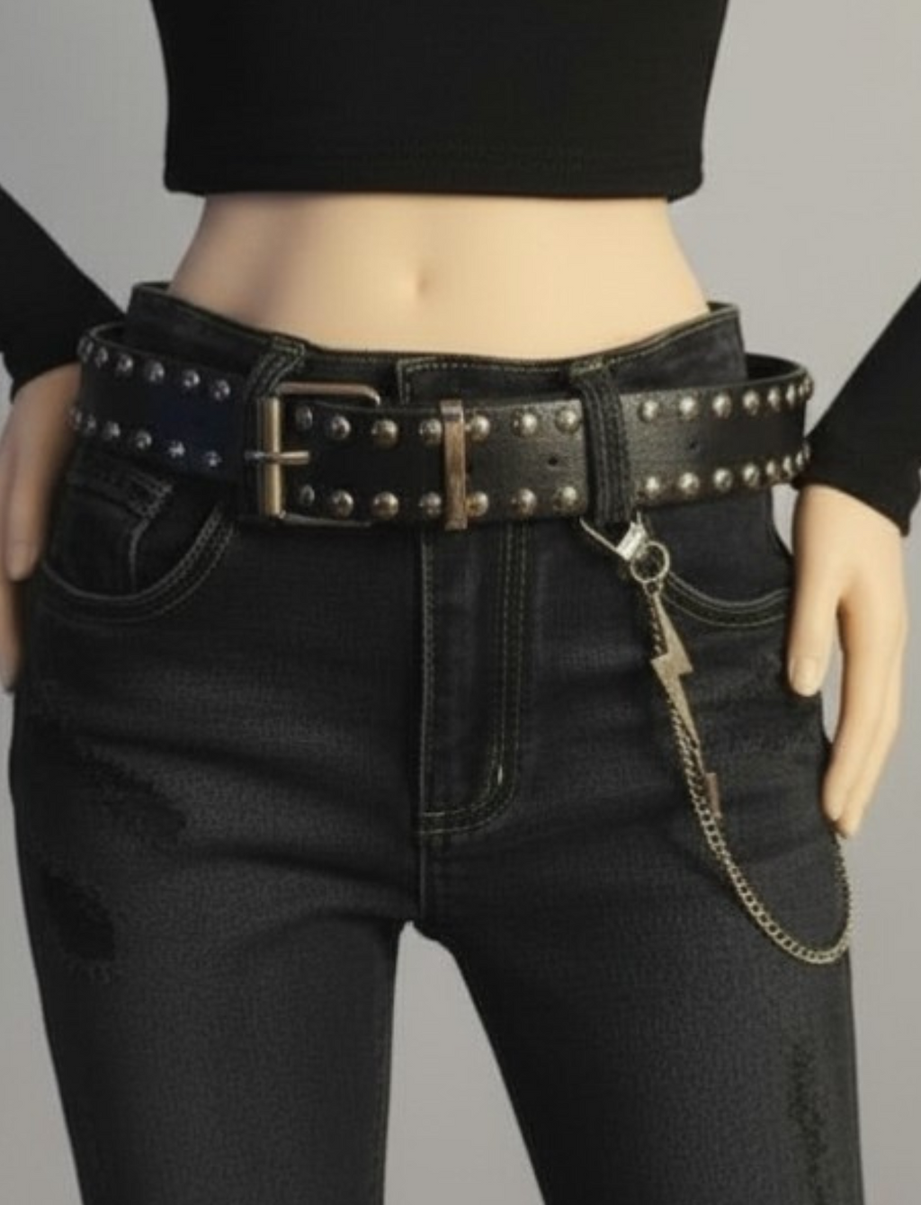 Rivet Star Studded Belt