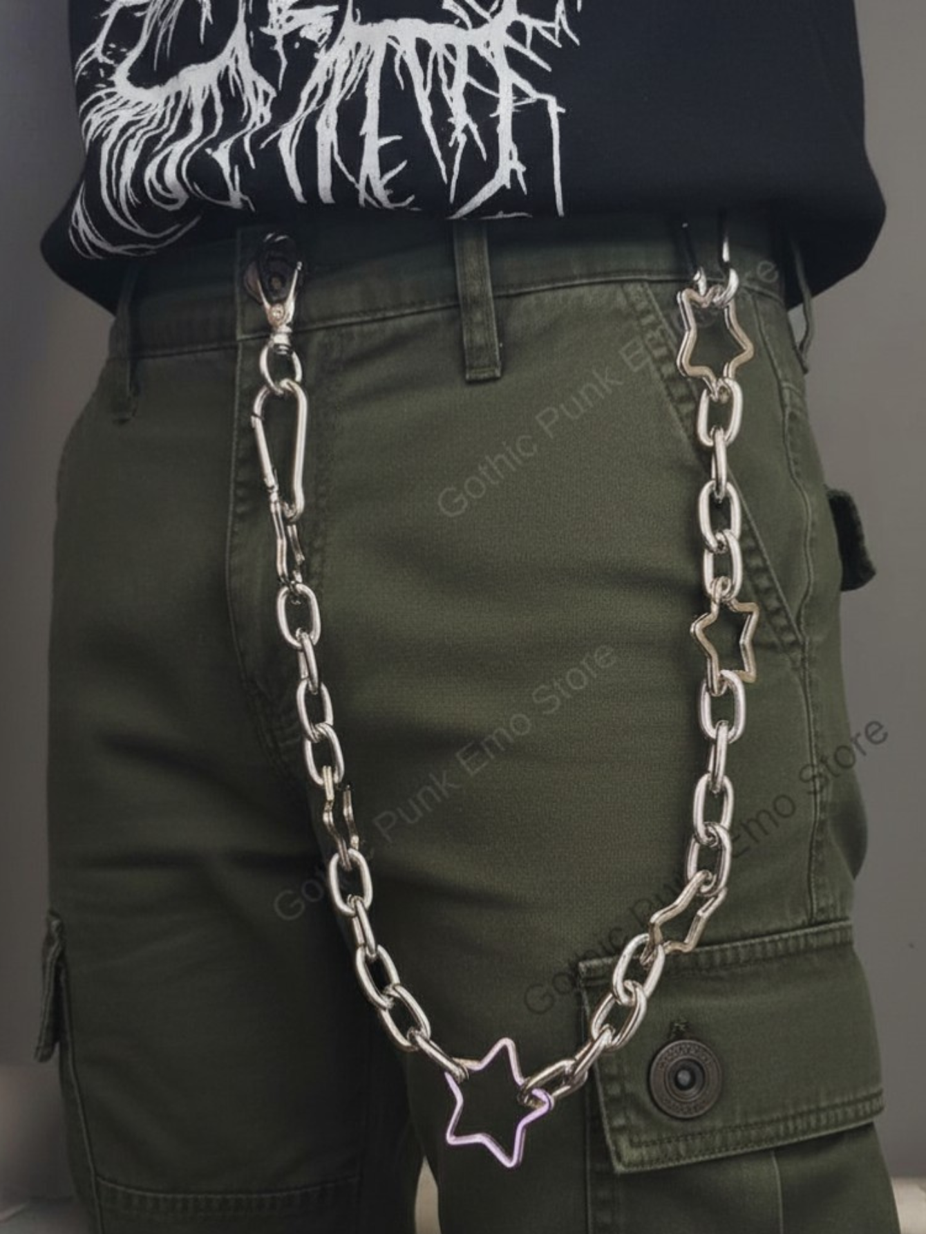 Star Chain Emo Necklace