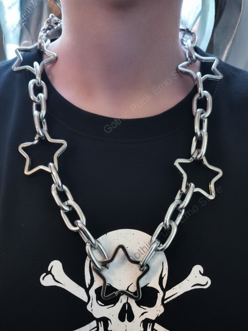 Star Chain Emo Necklace