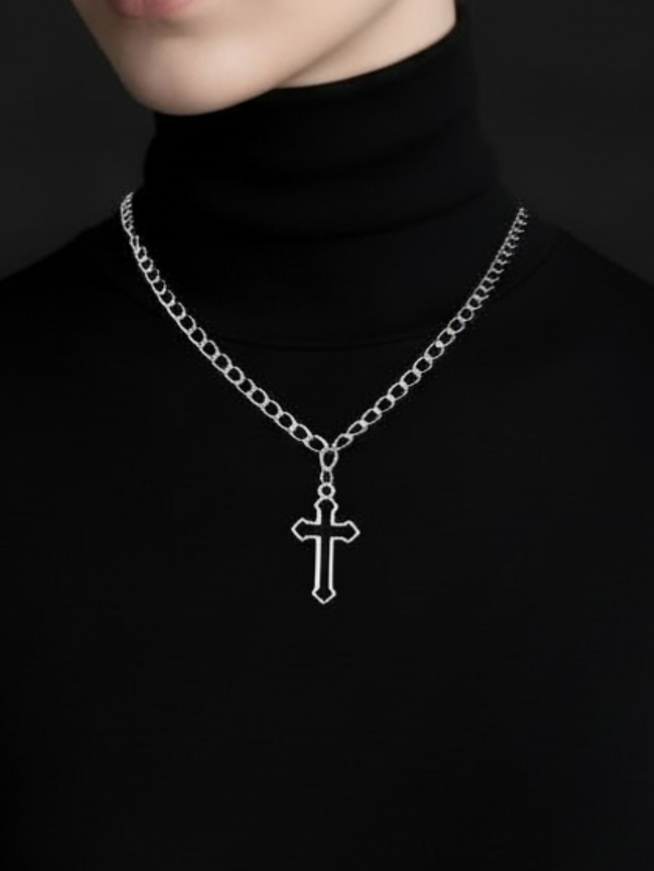 Cross Chain Necklace