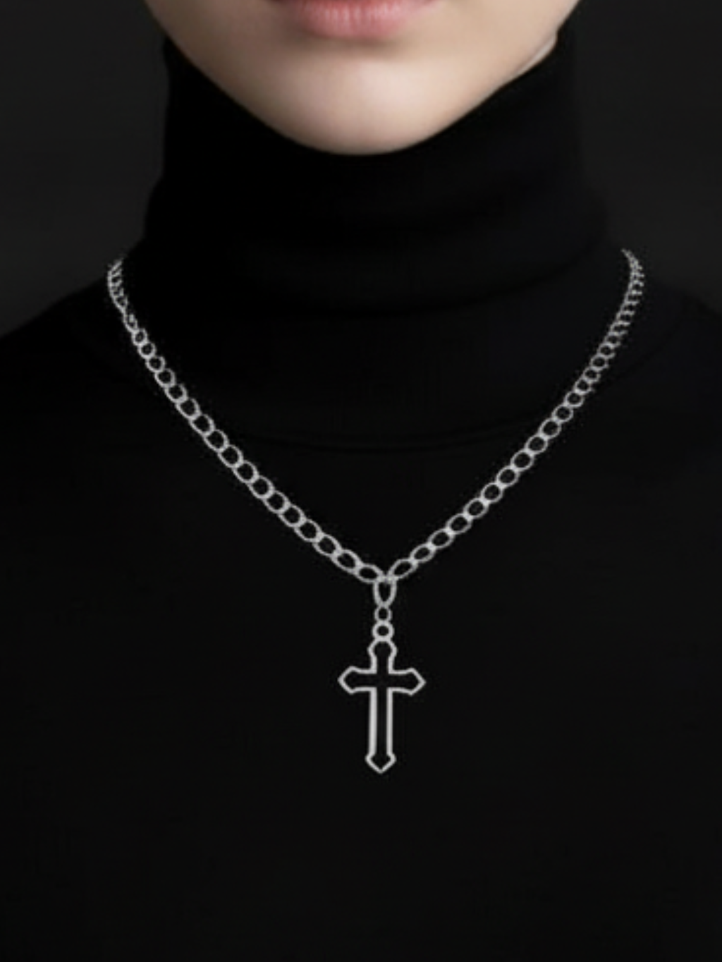 Cross Chain Necklace