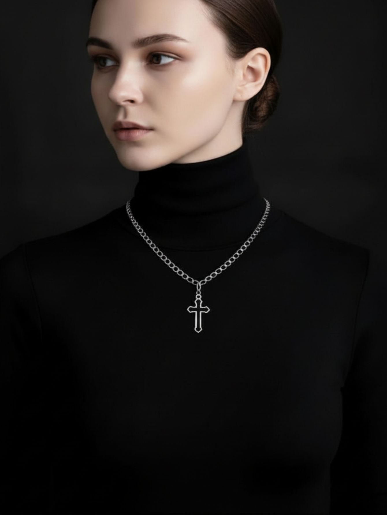Cross Chain Necklace
