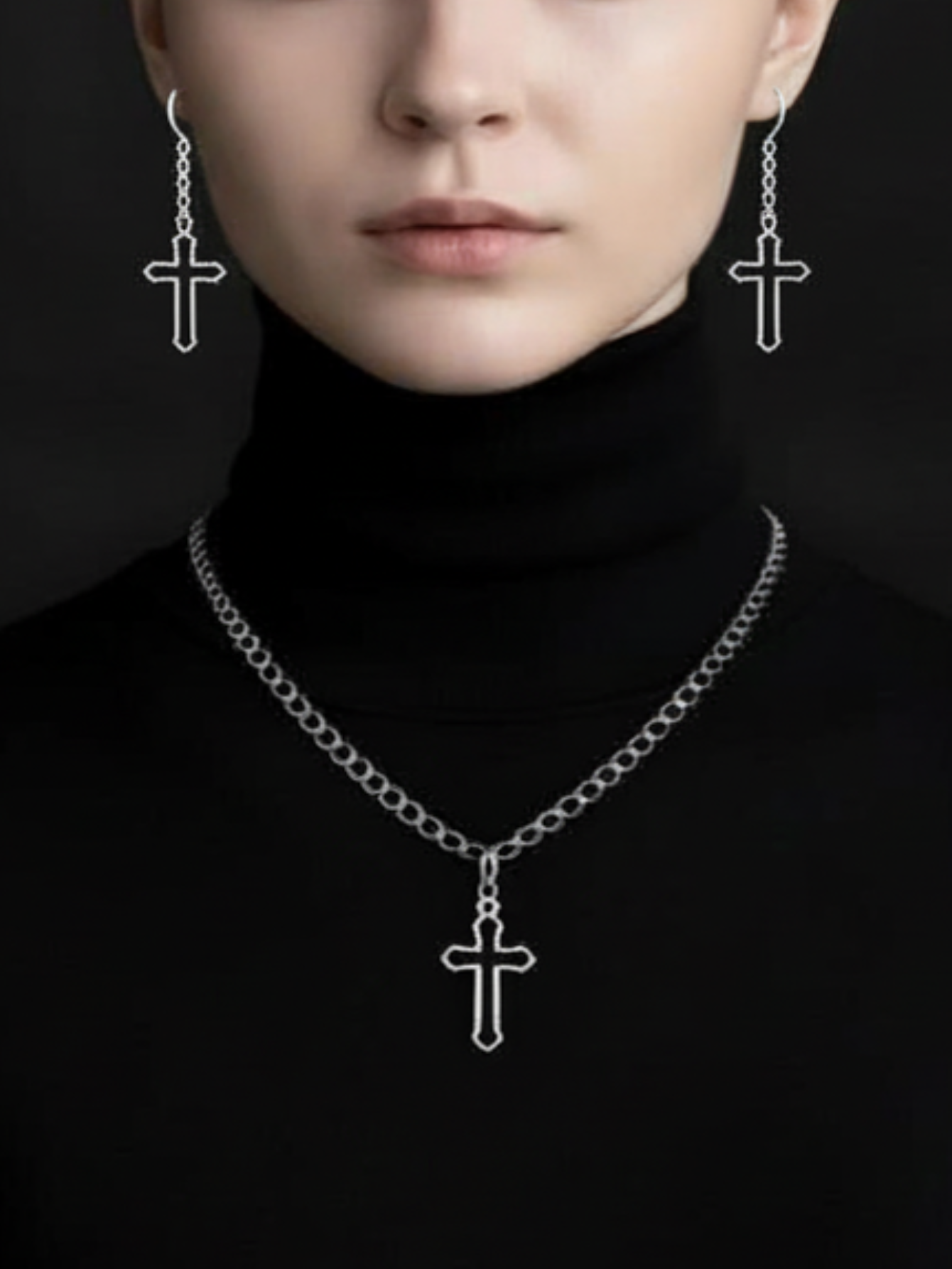 Cross Chain Necklace