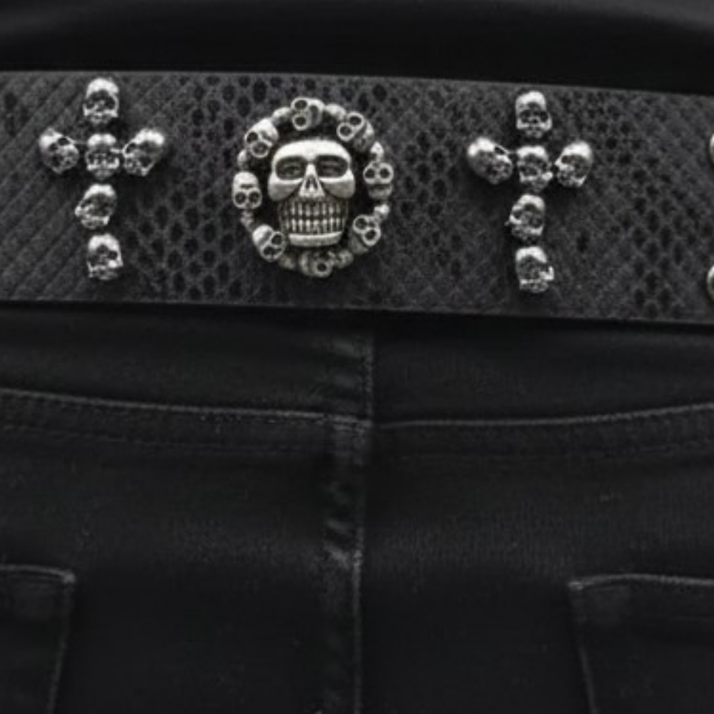 Skull Cross Belt