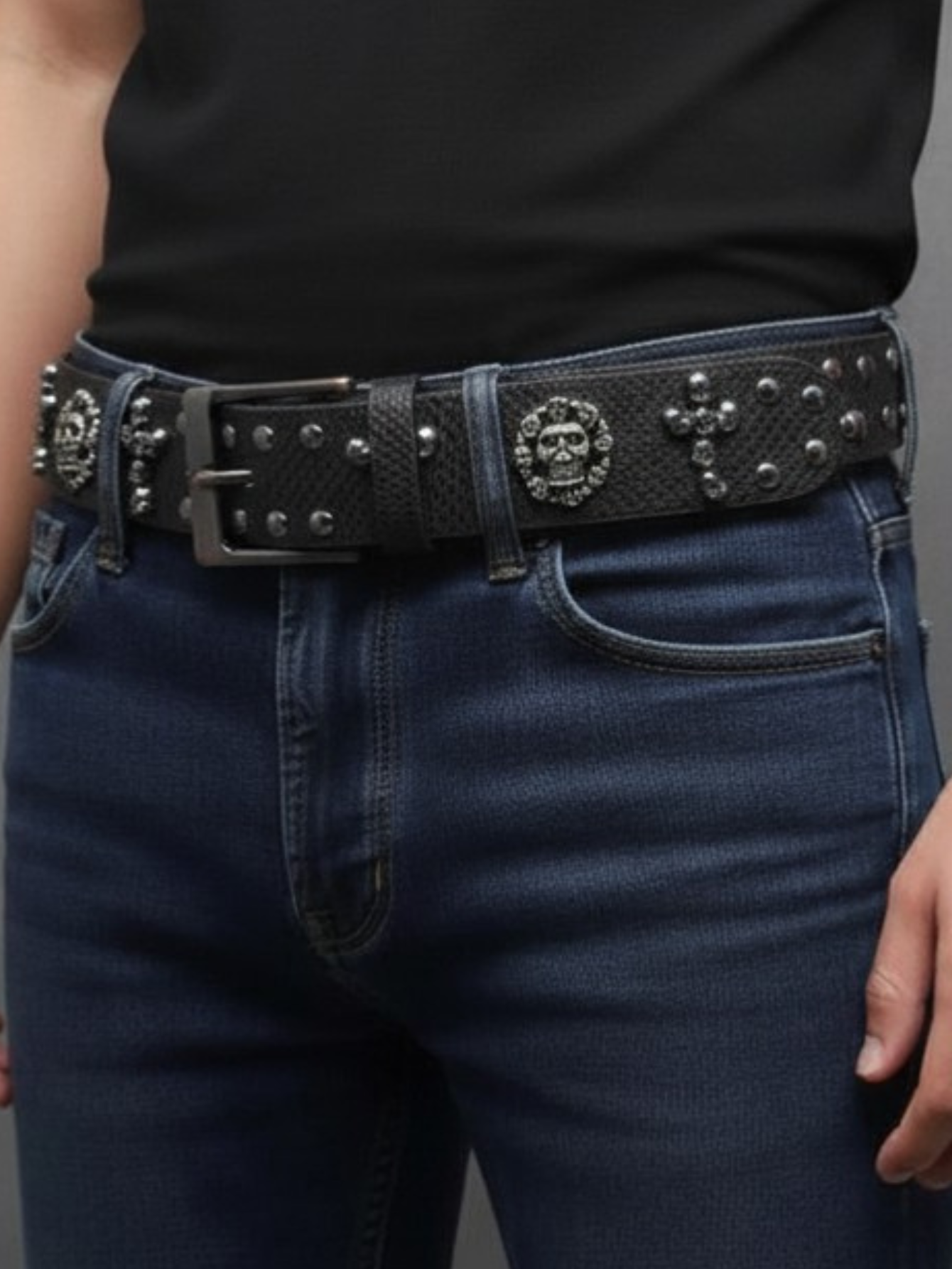 Skull Cross Belt