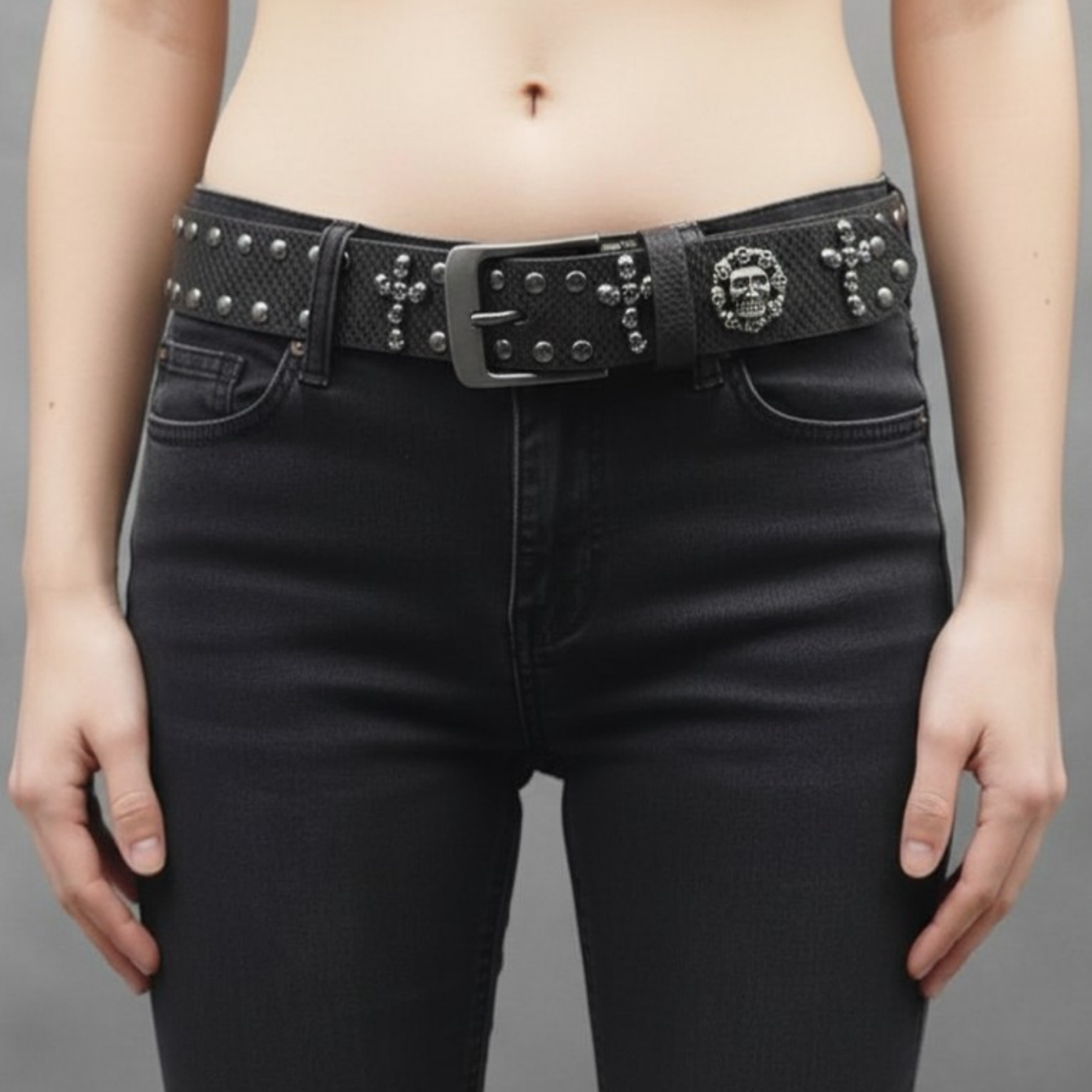 Skull Cross Belt
