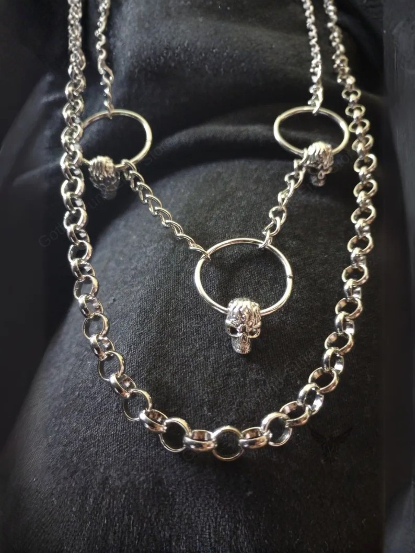 Gothic Skull Necklace