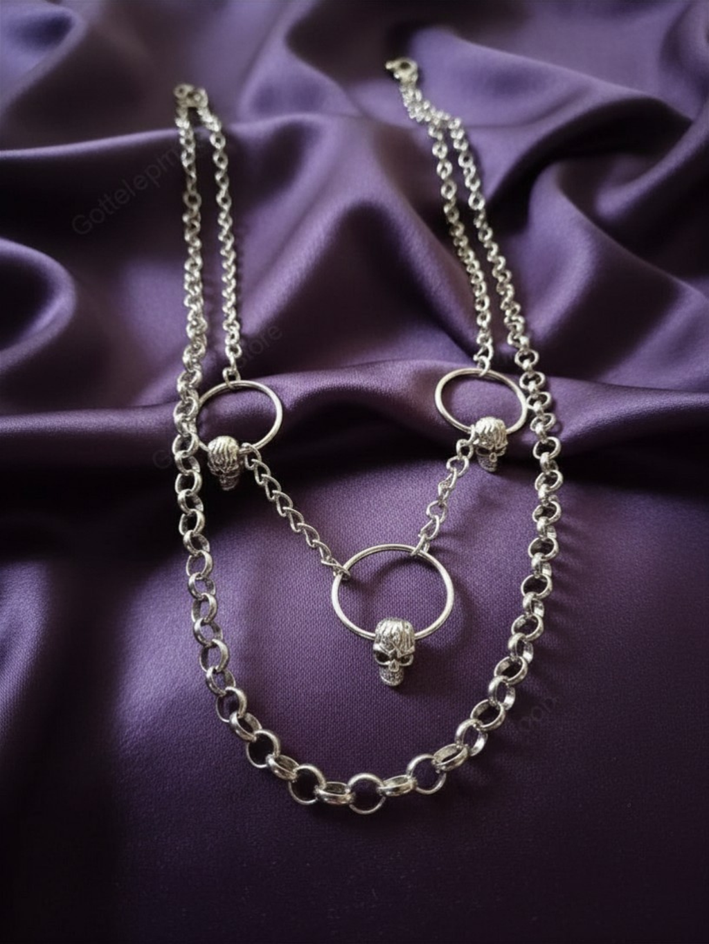 Gothic Skull Necklace