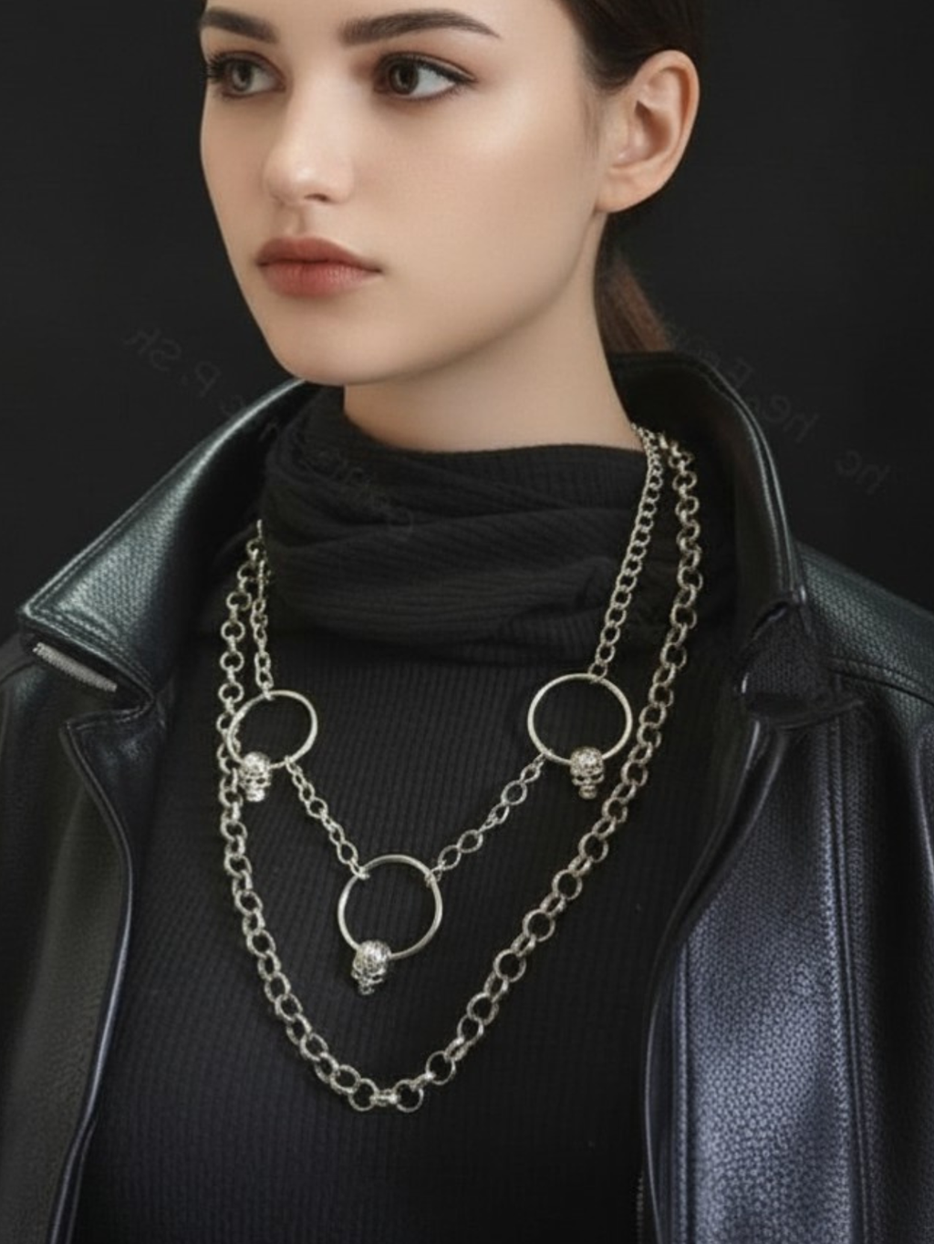 Gothic Skull Necklace