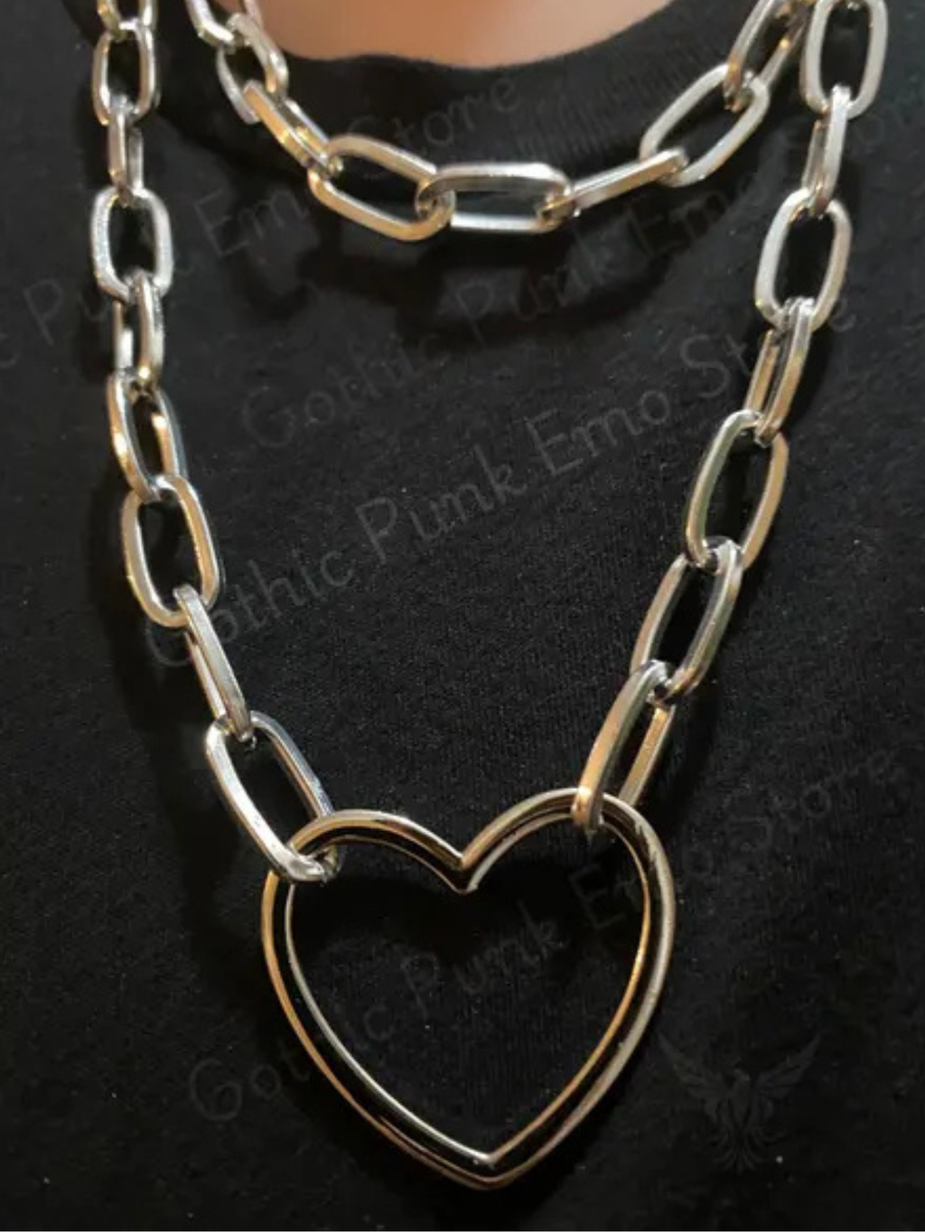Gothic Heart Necklace