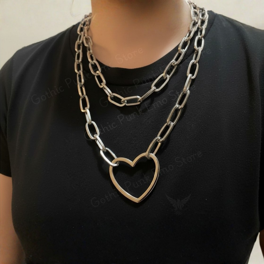 Gothic Heart Necklace