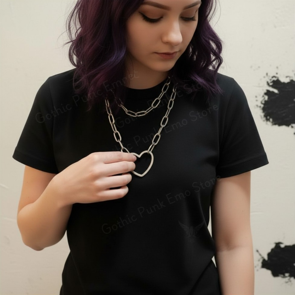 Gothic Heart Necklace