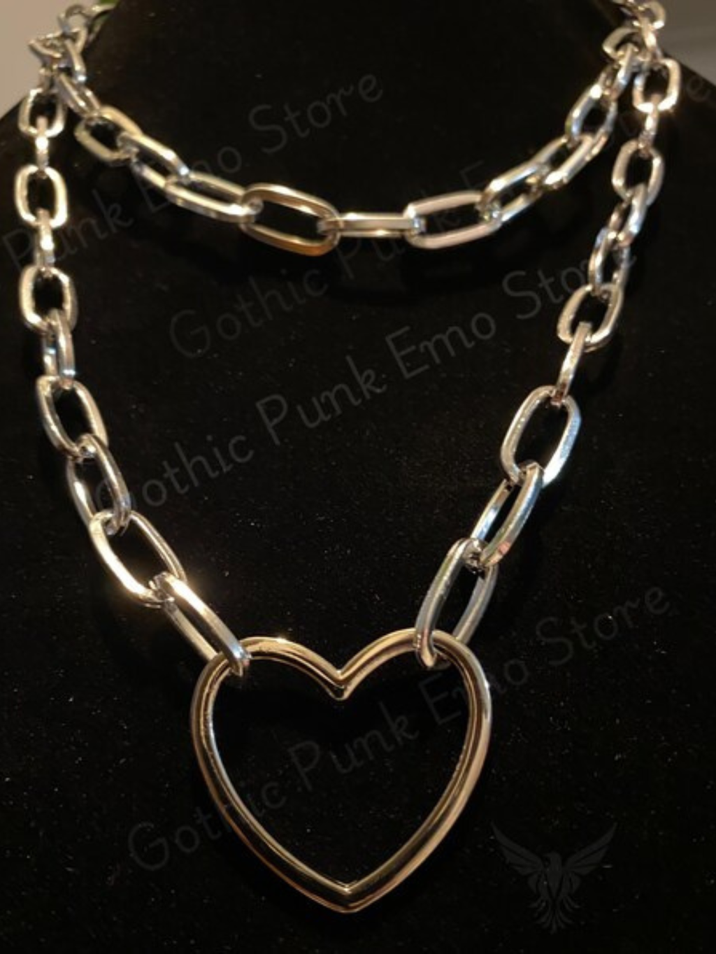 Gothic Heart Necklace