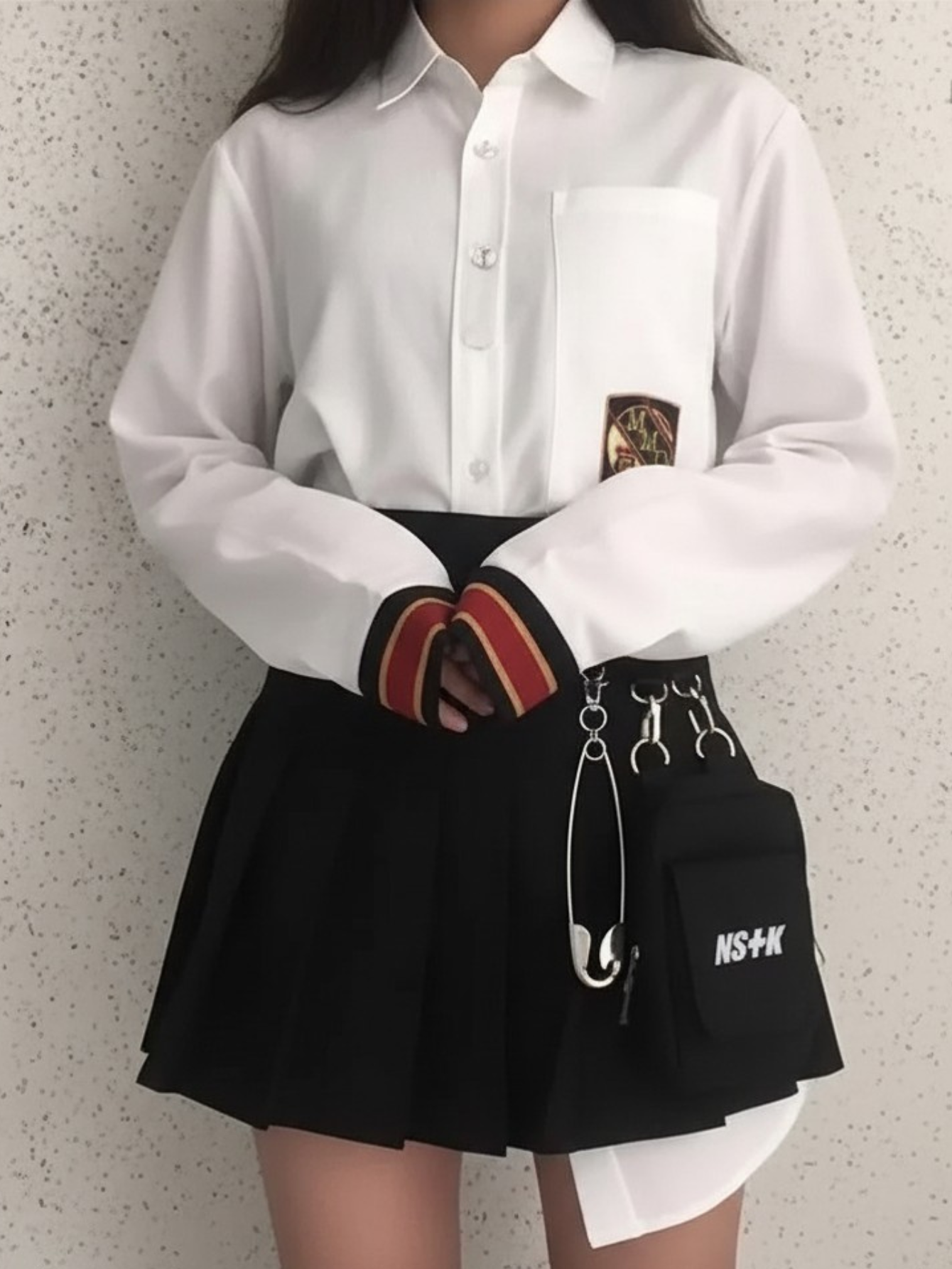 Punk Safety Pin Pants Clip