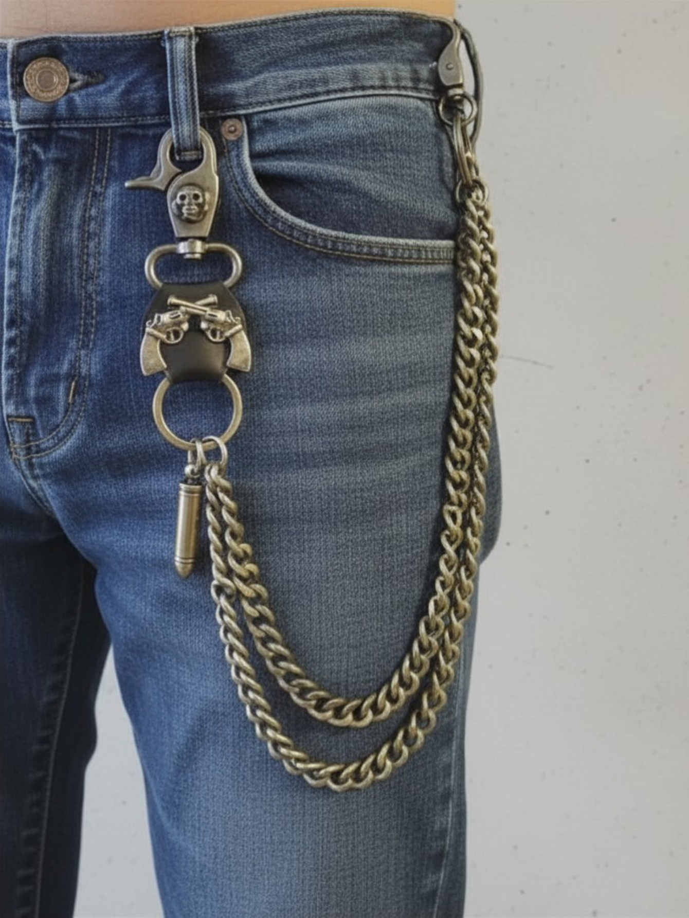 Bullet Gun Pants Chain
