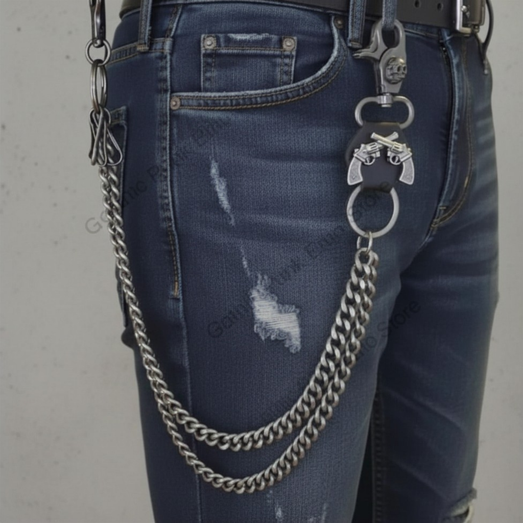 Bullet Gun Pants Chain